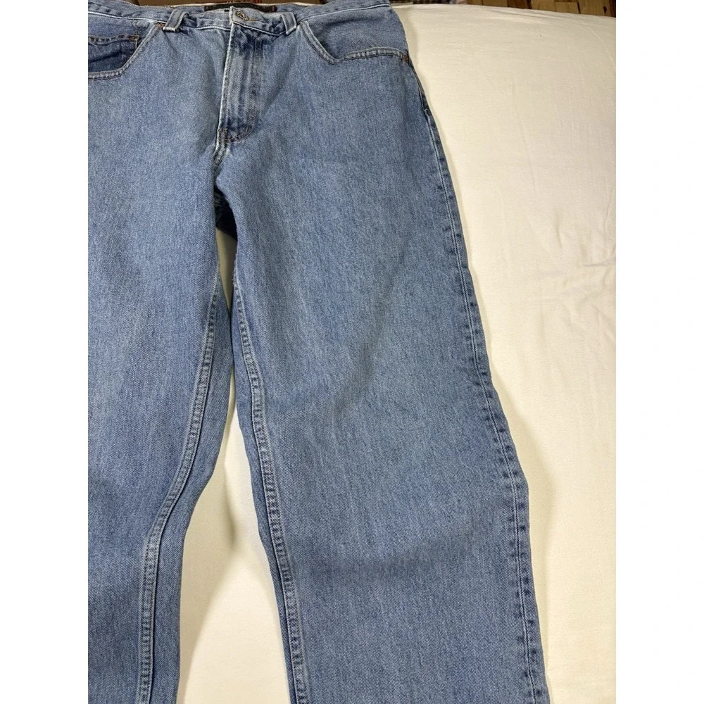 Vintage 90s Guess Jeans 151 Relaxed Fit 31x32 Made in USA Blue Denim Baggy